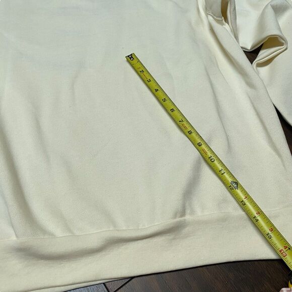 Vtg 90s Mc Energy Size 2X Crew Neck Sweatshirt Grandmas Love Never Ending White - Picture 8 of 10